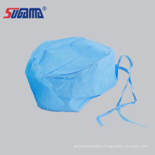 Custom Disposable Non Woven Surgical Doctor Cap with Tie